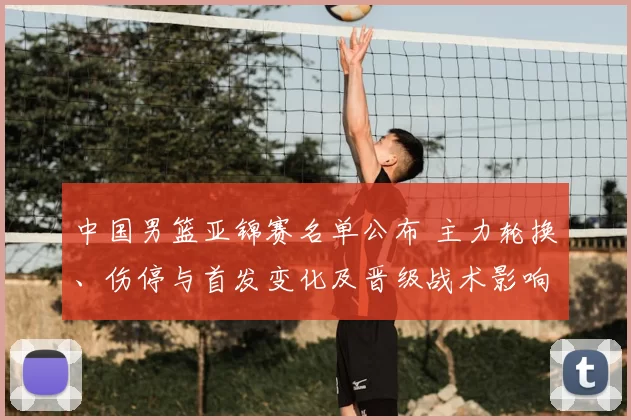 中国男篮亚锦赛名单公布 主力轮换、伤停与首发变化及晋级战术影响观察